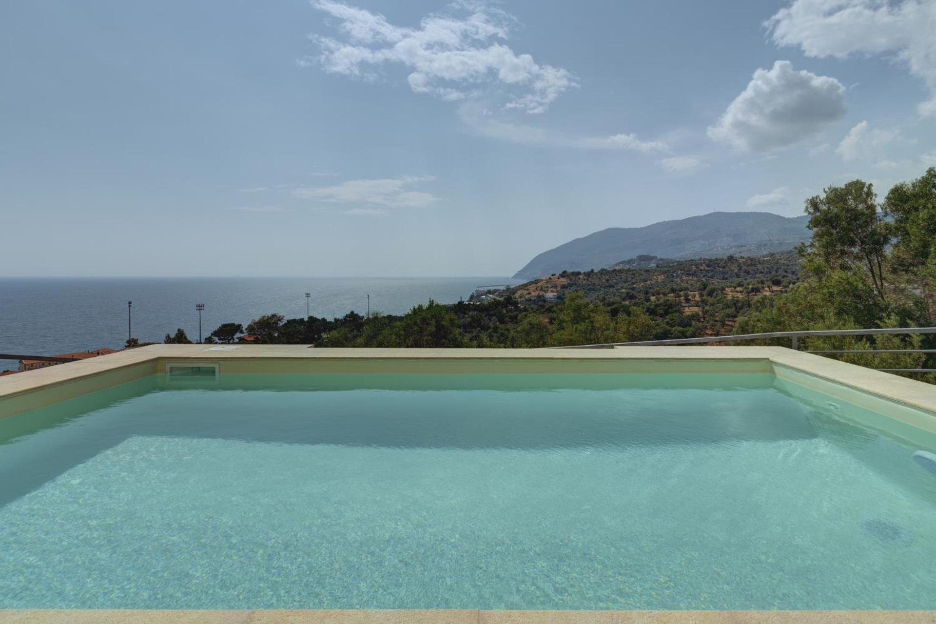 Ouzo Panoramic Houses 1, With Private Pool Plomari Exterior photo